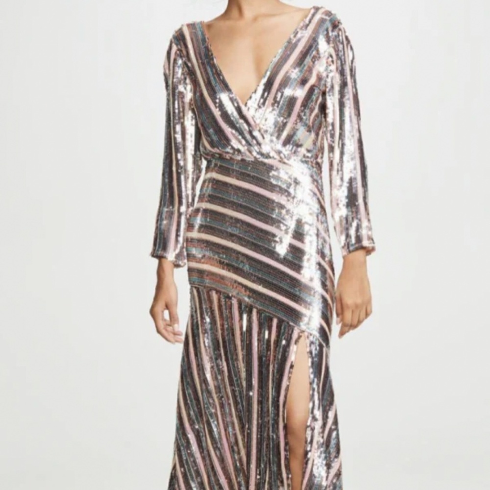 NWT Rixo Tyra Sequined Party Dress size XS